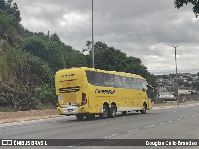 Viação Itapemirim 60011 na cidade de Belo Horizonte, Minas Gerais, Brasil, por Douglas Célio Brandao. ID da foto: 9303936.