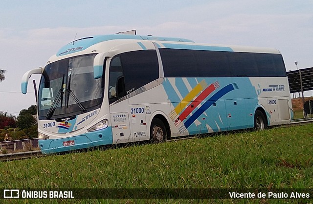 Microtur Transportadora Turística 31000 na cidade de São Paulo, São Paulo, Brasil, por Vicente de Paulo Alves. ID da foto: 9303484.