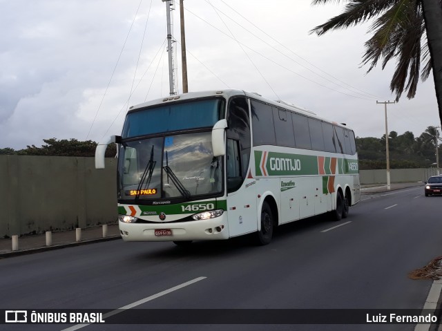 Empresa Gontijo de Transportes 14650 na cidade de Maceió, Alagoas, Brasil, por Luiz Fernando. ID da foto: 9303758.