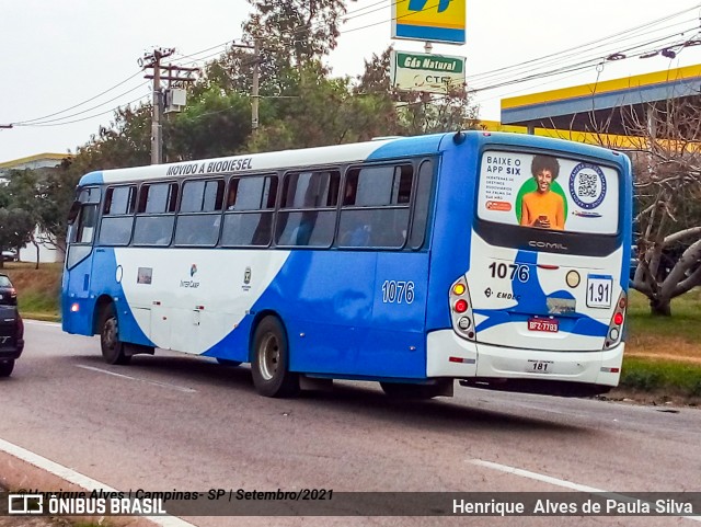 VB Transportes e Turismo 1076 na cidade de Campinas, São Paulo, Brasil, por Henrique Alves de Paula Silva. ID da foto: 9302246.