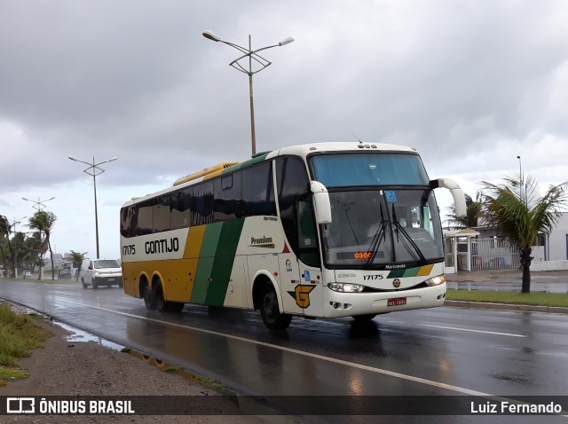 Empresa Gontijo de Transportes 17175 na cidade de Maceió, Alagoas, Brasil, por Luiz Fernando. ID da foto: 9303740.