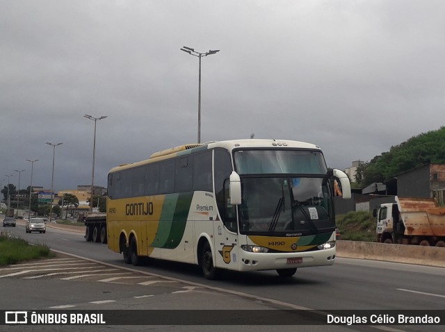 Empresa Gontijo de Transportes 14190 na cidade de Belo Horizonte, Minas Gerais, Brasil, por Douglas Célio Brandao. ID da foto: 9303907.