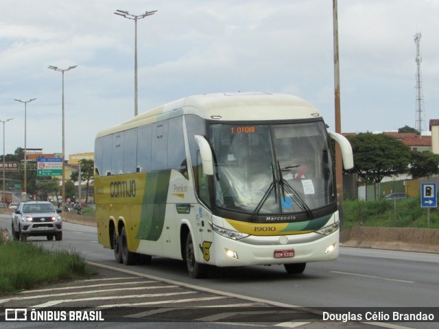 Empresa Gontijo de Transportes 19010 na cidade de Belo Horizonte, Minas Gerais, Brasil, por Douglas Célio Brandao. ID da foto: 9307620.