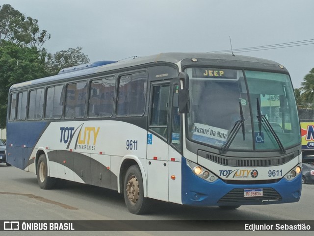 Totality Transportes 9611 na cidade de Nazaré da Mata, Pernambuco, Brasil, por Edjunior Sebastião. ID da foto: 9306576.