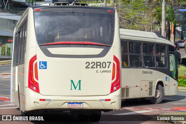 Empresa de Ônibus Campo Largo 22R07 na cidade de Curitiba, Paraná, Brasil, por Lucas Sousa. ID da foto: 9306020.