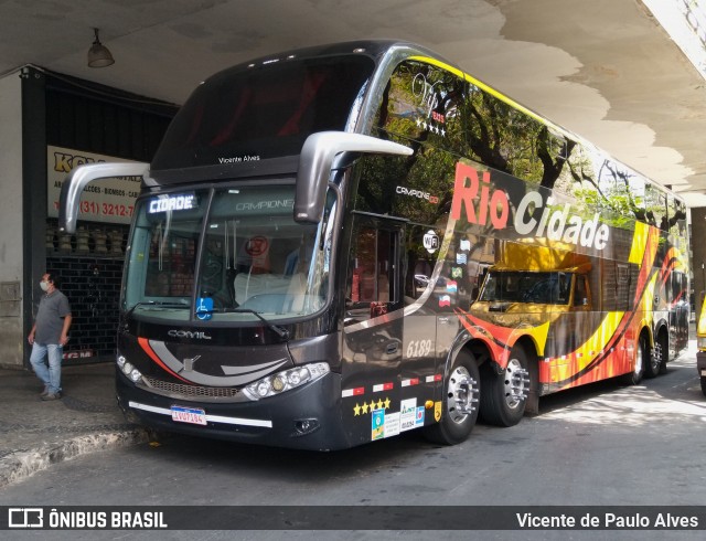 Rio Cidade Service Tour 6189 na cidade de Belo Horizonte, Minas Gerais, Brasil, por Vicente de Paulo Alves. ID da foto: 9307442.