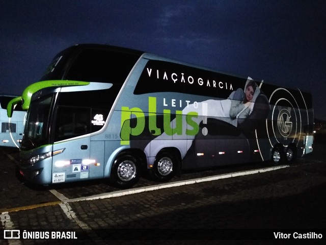 Viação Garcia 8815 na cidade de Londrina, Paraná, Brasil, por Vitor Castilho. Número da foto: #9307302.
