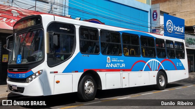 Annatur Transportes 2 102 na cidade de Barra do Piraí, Rio de Janeiro, Brasil, por Danilo  Ribeiro. Número da foto: #9305892.