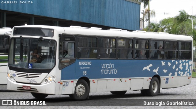 Viação Marumbi 16 na cidade de Paranaguá, Paraná, Brasil, por Busologia Gabrielística. Número da foto: #9305702.