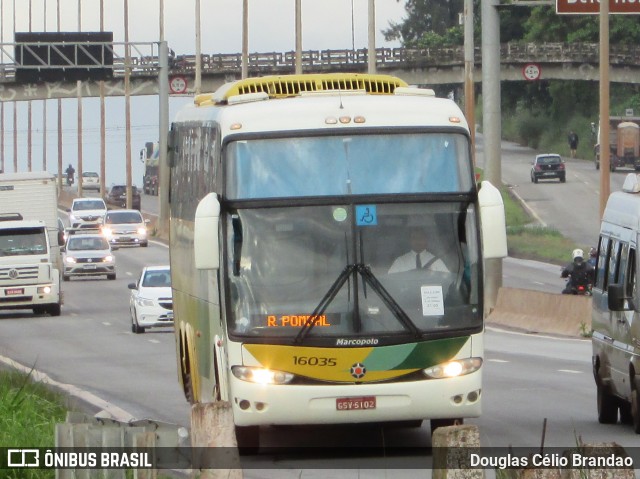Empresa Gontijo de Transportes 16035 na cidade de Belo Horizonte, Minas Gerais, Brasil, por Douglas Célio Brandao. Número da foto: #9307538.