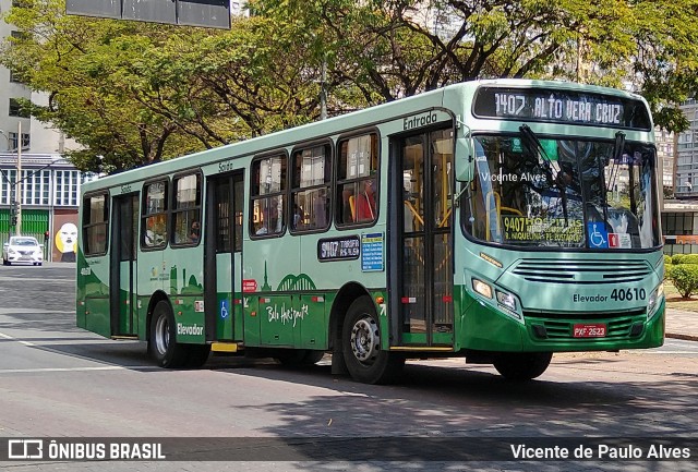 Urca Auto Ônibus 40610 na cidade de Belo Horizonte, Minas Gerais, Brasil, por Vicente de Paulo Alves. ID da foto: 9307154.