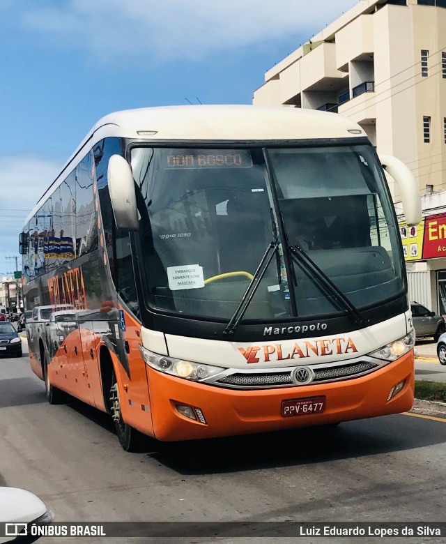 Planeta Transportes Rodoviários 2121 na cidade de Guarapari, Espírito Santo, Brasil, por Luiz Eduardo Lopes da Silva. ID da foto: 9305784.