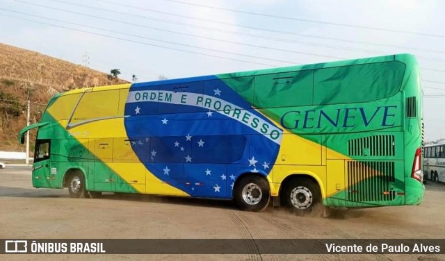 Santa Luzia Transporte e Turismo - Geneve Turismo 3023 na cidade de Aparecida, São Paulo, Brasil, por Vicente de Paulo Alves. Número da foto: #9307509.