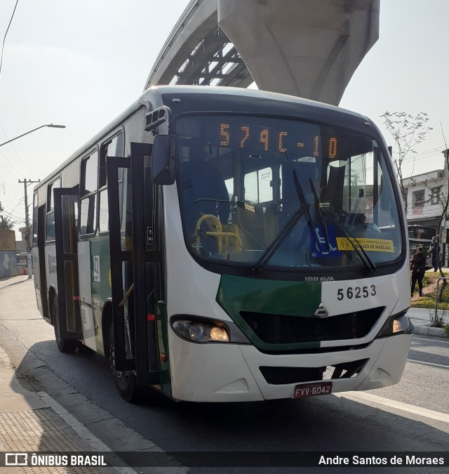 Transunião Transportes 5 6253 na cidade de São Paulo, São Paulo, Brasil, por Andre Santos de Moraes. Número da foto: #9305385.