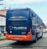 Planeta Transportes Rodoviários 2073 na cidade de Guarapari, Espírito Santo, Brasil, por Luiz Eduardo Lopes da Silva. ID da foto: :id.