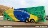 Santa Luzia Transporte e Turismo - Geneve Turismo 3023 na cidade de Aparecida, São Paulo, Brasil, por Vicente de Paulo Alves. Número da foto: #:id.