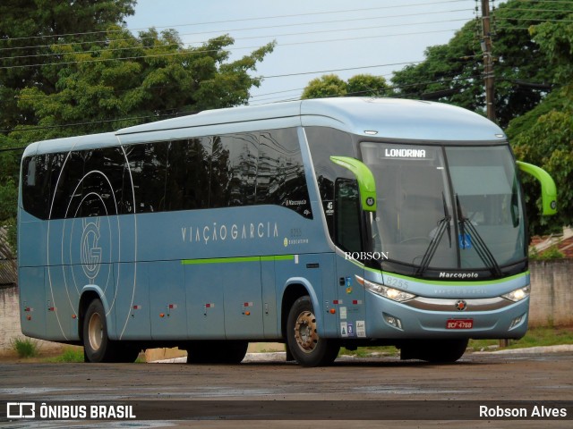 Viação Garcia 8255 na cidade de Paranavaí, Paraná, Brasil, por Robson Alves. Número da foto: #9309336.