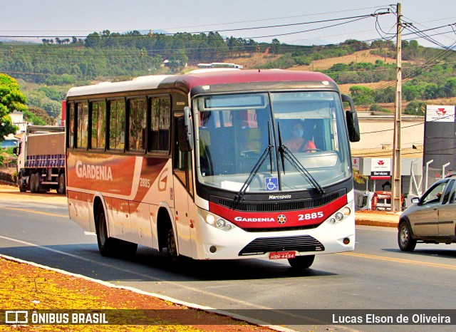 Expresso Gardenia 2885 na cidade de Alfenas, Minas Gerais, Brasil, por Lucas Elson de Oliveira. ID da foto: 9309691.