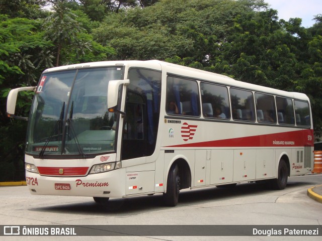 Empresa de Ônibus Pássaro Marron 5724 na cidade de São Paulo, São Paulo, Brasil, por Douglas Paternezi. ID da foto: 9308911.