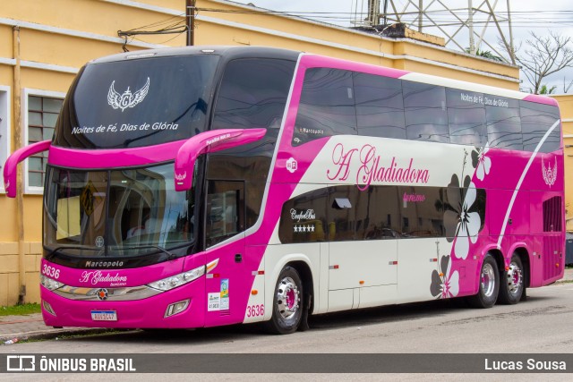 A Gladiadora Turismo 3636 na cidade de Morretes, Paraná, Brasil, por Lucas Sousa. Número da foto: #9310188.