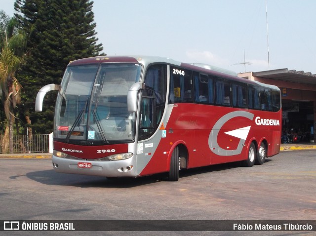 Expresso Gardenia 2940 na cidade de Três Corações, Minas Gerais, Brasil, por Fábio Mateus Tibúrcio. Número da foto: #9309759.
