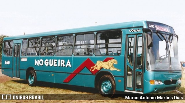 Viação Nogueira 360 na cidade de Alegrete, Rio Grande do Sul, Brasil, por Marco Antônio Martins Dias. Número da foto: #9308840.