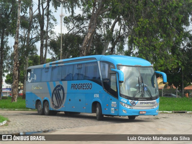 Auto Viação Progresso 6156 na cidade de Natal, Rio Grande do Norte, Brasil, por Luiz Otavio Matheus da Silva. ID da foto: 9309587.