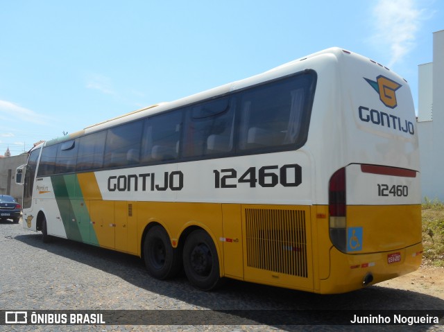 Empresa Gontijo de Transportes 12460 na cidade de Araçuaí, Minas Gerais, Brasil, por Juninho Nogueira. ID da foto: 9310581.