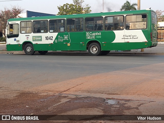 Viação Paraense Cuiabá Transportes 1042 na cidade de Cuiabá, Mato Grosso, Brasil, por Vitor Hudson . Número da foto: #9311080.