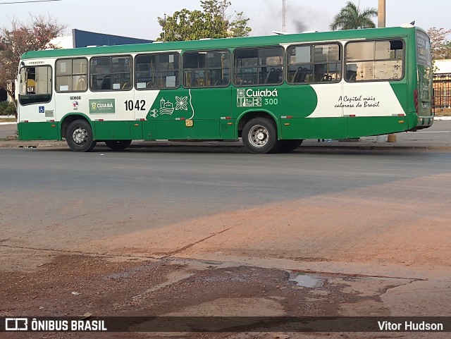 Viação Paraense Cuiabá Transportes 1042 na cidade de Cuiabá, Mato Grosso, Brasil, por Vitor Hudson . ID da foto: 9311080.