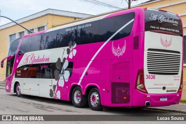 A Gladiadora Turismo 3636 na cidade de Morretes, Paraná, Brasil, por Lucas Sousa. ID da foto: 9310187.