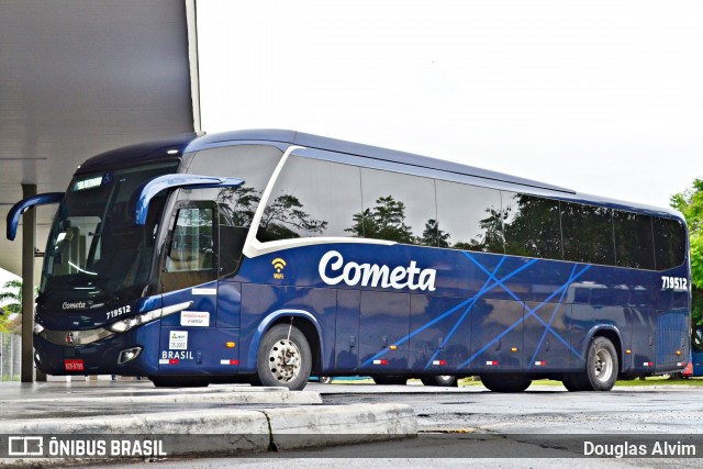 Viação Cometa 719512 na cidade de Mogi das Cruzes, São Paulo, Brasil, por Douglas Alvim. ID da foto: 9308779.