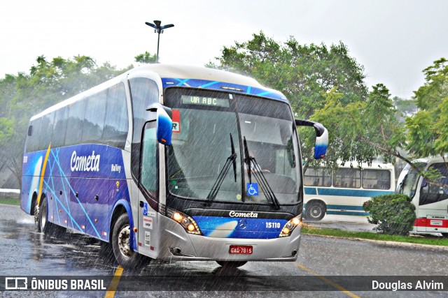 Viação Cometa 15110 na cidade de Mogi das Cruzes, São Paulo, Brasil, por Douglas Alvim. ID da foto: 9308784.