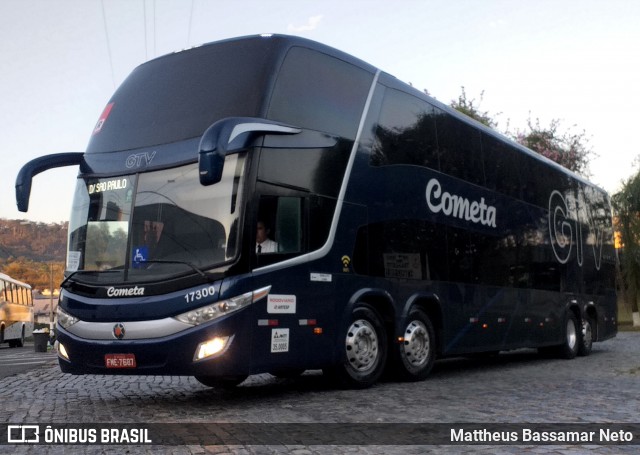 Viação Cometa 17300 na cidade de Juiz de Fora, Minas Gerais, Brasil, por Mattheus Bassamar Neto. Número da foto: #9311675.