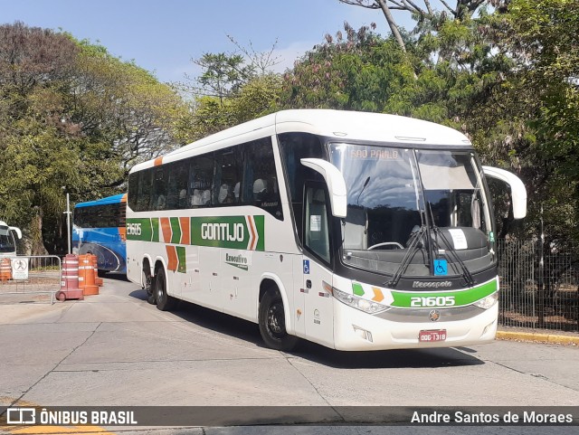 Empresa Gontijo de Transportes 21605 na cidade de São Paulo, São Paulo, Brasil, por Andre Santos de Moraes. ID da foto: 9310727.