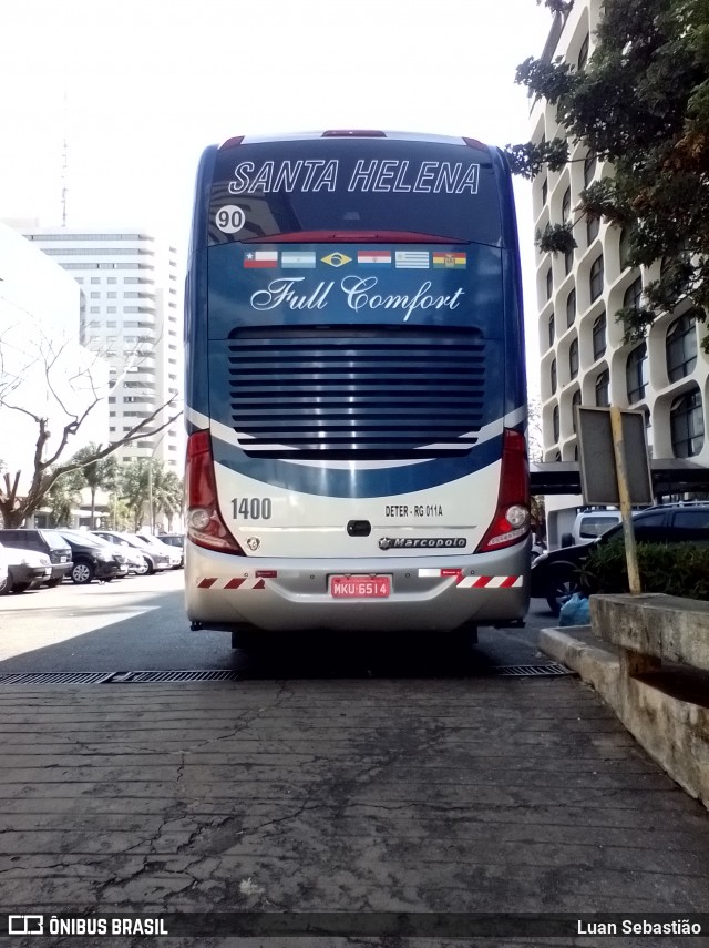 Santa Helena Turismo 1400 na cidade de Brasília, Distrito Federal, Brasil, por Luan Sebastião. Número da foto: #9314444.