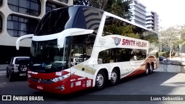 Santa Helena Turismo 1400 na cidade de Brasília, Distrito Federal, Brasil, por Luan Sebastião. Número da foto: #9314431.