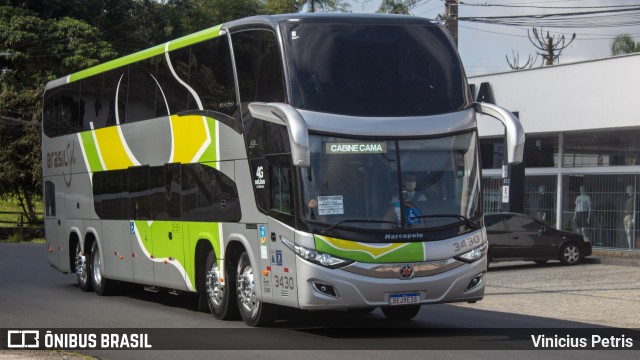 Brasil Sul Linhas Rodoviárias 3430 na cidade de Joinville, Santa Catarina, Brasil, por Vinicius Petris. ID da foto: 9312745.