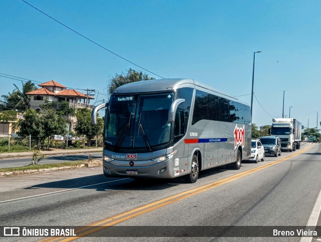 Auto Viação 1001 RJ 108.160 na cidade de Campos dos Goytacazes, Rio de Janeiro, Brasil, por Breno Vieira. ID da foto: 9312811.