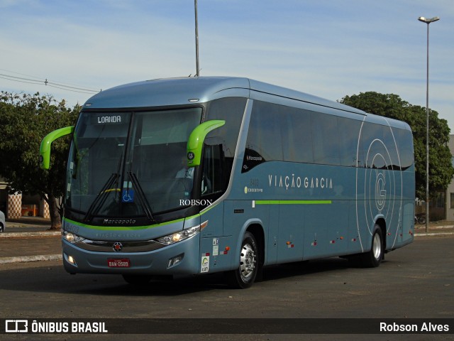 Viação Garcia 8403 na cidade de Paranavaí, Paraná, Brasil, por Robson Alves. ID da foto: 9313470.