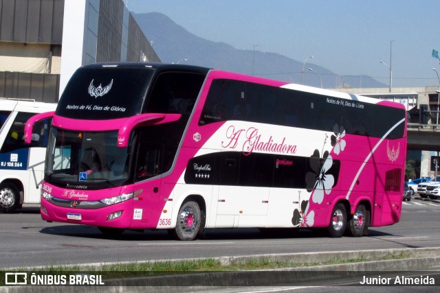 A Gladiadora Turismo 3636 na cidade de Rio de Janeiro, Rio de Janeiro, Brasil, por Junior Almeida. Número da foto: #9314473.