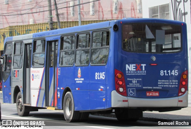 Next Mobilidade - ABC Sistema de Transporte 81.145 na cidade de Santo André, São Paulo, Brasil, por Samuel Rocha. Número da foto: #9314931.