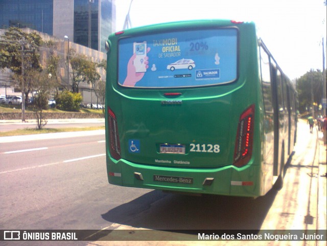 OT Trans - Ótima Salvador Transportes 21128 na cidade de Salvador, Bahia, Brasil, por Mario dos Santos Nogueira Junior. ID da foto: 9311920.