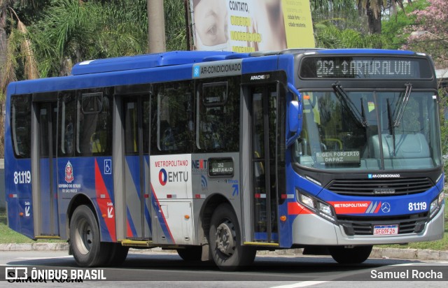 Next Mobilidade - ABC Sistema de Transporte 81.119 na cidade de Santo André, São Paulo, Brasil, por Samuel Rocha. Número da foto: #9314857.