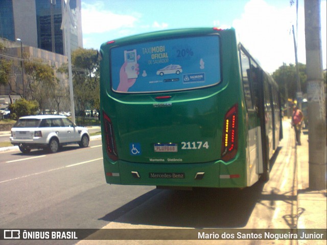 OT Trans - Ótima Salvador Transportes 21174 na cidade de Salvador, Bahia, Brasil, por Mario dos Santos Nogueira Junior. ID da foto: 9315194.