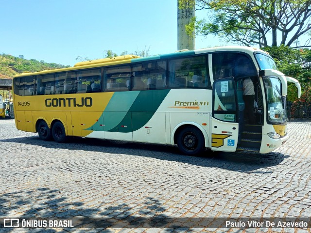 Empresa Gontijo de Transportes 14395 na cidade de Belo Horizonte, Minas Gerais, Brasil, por Paulo Vitor De Azevedo. ID da foto: 9315983.