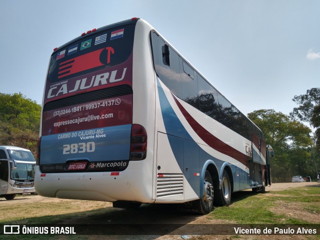 Expresso Cajuru 2830 na cidade de Tiradentes, Minas Gerais, Brasil, por Vicente de Paulo Alves. ID da foto: 9315690.