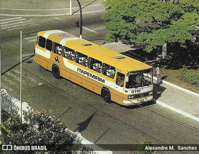 Viação Itapemirim 9119 na cidade de Campos dos Goytacazes, Rio de Janeiro, Brasil, por Alexandre M.  Sanches. ID da foto: 9316108.