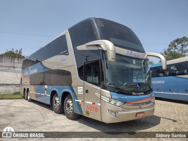 Arca Turismo 5070 na cidade de São Paulo, São Paulo, Brasil, por Sidney Santos. ID da foto: 9315586.