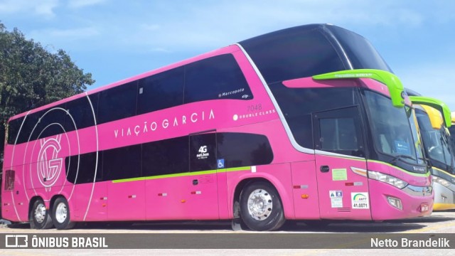 Viação Garcia 7048 na cidade de Curitiba, Paraná, Brasil, por Netto Brandelik. Número da foto: #9317012.